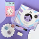 Nixie purple natural kid's play makeup goody pack