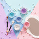 Shimmery eyeshadow