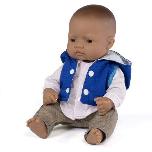 Miniland boy doll sale