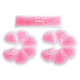 Breast and perineal remedial ice and heat gel bead packs