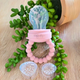 Silicone fresh food teether and feeder