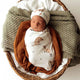 Kanga organic snuggle swaddle & beanie set