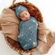 Rocket snuggle swaddle & beanie set