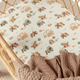 Diggers & tractors organic bassinet sheet / change pad cover