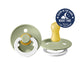 BIBS dummies night glow twin pack - sage