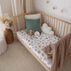 Dragon organic fitted cot sheet