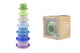 Silicone stacking cup set - 7 piece
