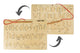 Wooden alphabet double sided tracing board