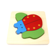 Ladybird Chunky Puzzle | Beginner Wooden Puzzle for Toddlers | Kaper Kidz