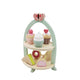 Wooden High Tea Stand Playset | Pretend Play Tea Party Set | Kaper Kidz