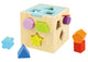Wooden Shape Sorter | Montessori Shape Sorting Toy with 12 Wooden Blocks