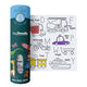 Reusable silicone mini mat - Toot Toot Honk