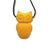 Silicone chew pendant - owl