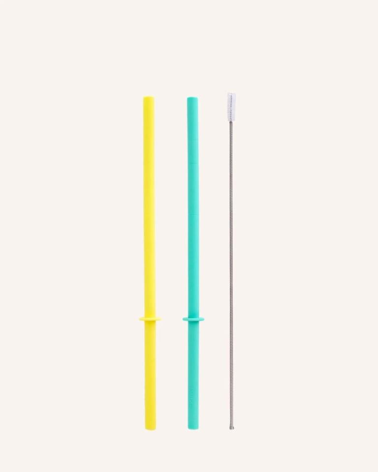 MontiiCo Fusion flexi stopper straw set – Two Little Finches