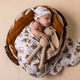 Diggers & tractors organic muslin wrap
