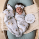 Duck pond organic muslin wrap