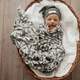 Evergreen organic muslin wrap