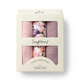 Large organic muslin wraps 3 pack - Blushing beauty/Dusk/Fairytale