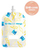 Sinchies reusable 150ml food pouches - lightning heroes