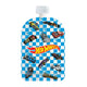 Sinchies Reusable Food Pouches 150ml – Hot Wheels™ Rapid Racer (Blue) | Eco-Friendly Kids Snack Pouch