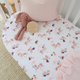 Carousel organic fitted cot sheet