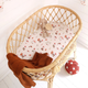 Gnomes organic bassinet sheet / change pad cover