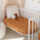 Roar organic fitted cot sheet