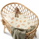 Kanga organic fitted bassinet sheet / change pad cover
