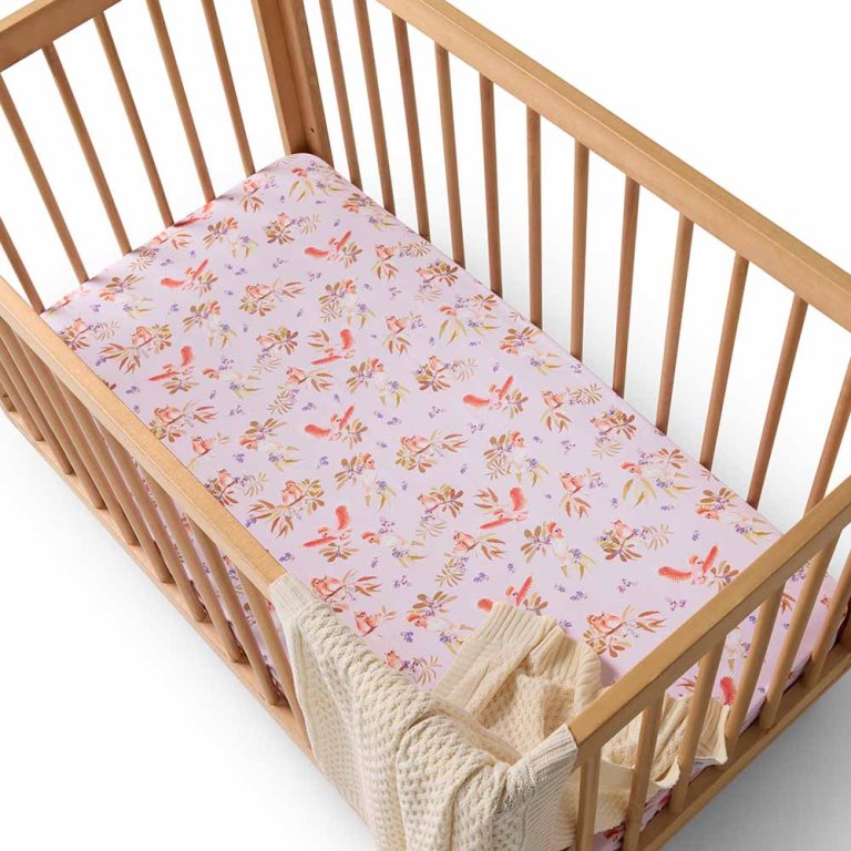Organic fitted cot sheet online