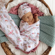 Alice's Tea Party organic muslin wrap