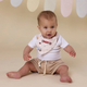 Pebble organic cotton rib shorts