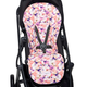 Blushing beauty universal organic pram liner