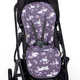 Midnight swan universal organic pram liner