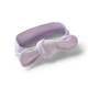 Lavender ribbed topknot headband