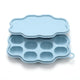Silicone feeder frozen food tray - 10 compartments