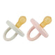 Bumi Bébé dummies - rose & sage (0-3 months)