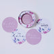Lilac skies & butterfly lilac reversible milestone cards