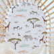 Safari fitted bassinet sheet / change pad cover