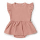 Rose organic cotton dress