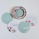 Wattle & sage reversible milestone cards