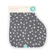 Burp cloth - charcoal