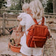 Bambino Bagz Mia vegan leather nappy bag backpack