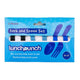 Lunch Punch fork and spoon set - blue