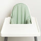 Waterproof IKEA highchair cushion cover - sage