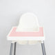 IKEA highchair half cover silicone placemat - pink