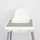 IKEA highchair half cover silicone placemat - sage