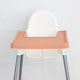 IKEA highchair full cover silicone placemat - muted