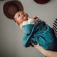 Azure organic muslin wrap