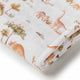 Dino organic muslin wrap