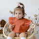 Snuggle bib - palm frill